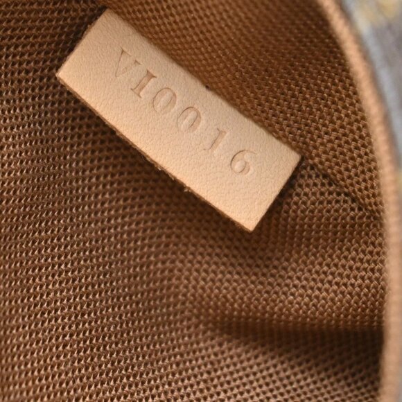 LOUIS VUITTON Tolum PM Shoulder Bag Monogram Leather Brown France - Picture 3 of 16